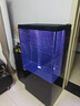 ds迪順新款一體式魚(yú)缸超白玻璃底濾金魚(yú)缸水族箱落地客廳家用魚(yú)缸 亮光黑底濾（升級七色變光） 60*40*125cm 缸高70 底濾 曬單實(shí)拍圖
