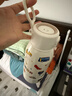 孕貝便攜式恒溫杯 恒溫水壺燒水杯嬰兒外出沖奶保溫杯恒溫水杯500ml 曬單實(shí)拍圖