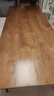 果漫實(shí)木大書(shū)桌白蠟木工作臺現代簡(jiǎn)約家用餐桌學(xué)習長(cháng)桌原木辦公電腦桌 進(jìn)口松木：240*100*75厚度5cm 曬單實(shí)拍圖