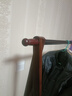 未時(shí)實(shí)木衣帽架落地掛衣架臥室衣架家用木質(zhì)掛衣服架子室內簡(jiǎn)易晾衣架 【新升級】帶掛褲桿-胡桃色120 曬單實(shí)拍圖