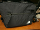adidas日常運動(dòng)拎包斜挎包單肩包男女新款阿迪達斯官方 黑色   NS(均碼) 曬單實(shí)拍圖