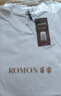 羅蒙100%棉【2件裝】純棉短袖t恤男士夏季圓領(lǐng)休閑純色打底衫體恤男裝 曬單實(shí)拍圖