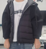 德瑪納【住進(jìn)陽(yáng)光房】冬季輕量感連帽90鴨絨拼接針織空氣層女式羽絨服 曬單實(shí)拍圖