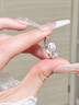 老鳳祥輕奢純銀戒指女小方糖開(kāi)口求婚表白單戒紀念日生日禮物送女友老婆 爆閃小方糖戒指*本地倉/就近發(fā)貨 曬單實(shí)拍圖