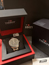 天梭（TISSOT）【官方授權店】瑞士手表 新款PR100系列防水石英腕表 黑盤(pán)鋼帶T150.410.11.051.00 曬單實(shí)拍圖