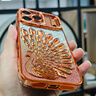 SUOLIAO適用蘋(píng)果17promax手機殼新款彩鉆孔雀閃粉iphone16高級感小眾自帶鏡頭膜全包威防摔保護套女生軟殼 【星宇橙】鑲鉆孔雀-自帶鏡頭膜-硅膠軟邊 蘋(píng)果17Promax 曬單實(shí)拍圖