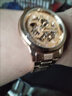 金表男士手表爸爸十大鏤空自動(dòng)機械表2025新款父親節禮物 鏤空款【金色】 曬單實(shí)拍圖