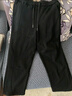 森馬（Semir）休閑褲男發(fā)熱抑菌針織衛褲寬松直筒褲25冬長(cháng)褲子百搭109725127104 曬單實(shí)拍圖