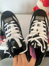 斯凱奇奧利奧|秋季黑白老爹鞋復古熊貓鞋透氣厚底增高運動鞋 曬單實拍圖
