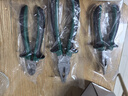世達（SATA）鉗子三件套裝老虎鋼絲鉗尖嘴鉗斜口斜嘴鉗省力夾持電工工具虎口鉗 曬單實(shí)拍圖