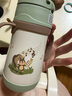 膳魔師（THERMOS）兒童吸管保溫杯超輕316L不銹鋼把手學(xué)生杯幼兒園嬰兒水杯上學(xué)TCKC 曬單實(shí)拍圖