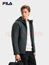FILA 斐樂(lè )官方男士羽絨服2025冬季時(shí)尚休閑基礎保暖連帽外套 曬單實(shí)拍圖