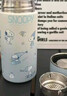 史努比（SNOOPY）保溫杯女士316不銹鋼小容量口袋杯學(xué)生迷你小巧便攜喝茶水杯子 藍 曬單實(shí)拍圖
