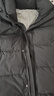 雪中飛高充絨連帽羽絨服男士冬季戶(hù)外出勤休閑三層保暖防寒科技羽絨外套 黑色 L (175) 曬單實(shí)拍圖