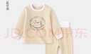 babylove寶寶保暖內衣套裝秋冬季打底衣服居家睡衣嬰兒高腰護肚秋衣秋褲 曬單實(shí)拍圖