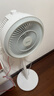 美的（Midea）【暴風(fēng)循環(huán)】空氣循環(huán)扇大風(fēng)量搖頭電風(fēng)扇家用臺式落地扇輕音臥室節能小風(fēng)扇柔風(fēng)輕羽扇 FGA24TQ 曬單實(shí)拍圖