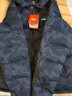 李寧（LI-NING）童裝兒童羽絨服男大童保暖寬松85%鴨絨短款保暖外套170YYMV089-2 曬單實(shí)拍圖