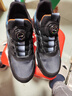 回力男鞋春季透氣舒適學(xué)生跑步輕便氣墊減震運動(dòng)休閑鞋 黑/藍 43 曬單實(shí)拍圖