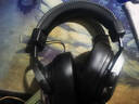 西伯利亞（XIBERIA）【三角洲特調音效/賽事專(zhuān)用】T10 有線(xiàn) 游戲耳機頭戴式電競專(zhuān)用四腔體戰術(shù)耳機 玄墨黑 國家補貼 曬單實(shí)拍圖
