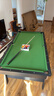 拓樸運動(dòng)家用可折疊臺球桌家庭小型兒童三合一室內美式多功能乒乓球桌球臺 183cm 【雅黑】綠布+三合一 曬單實(shí)拍圖