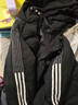 三條杠秋冬季新款羽絨服男士連帽休閑寬松面包服加厚保暖外套女潮 AD1288黑色 M (105-125斤） 曬單實(shí)拍圖