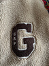 GAP男女裝2025秋季新款大G字母仿羊羔絨寬松夾克開(kāi)衫衛衣787408 卡其色 M (170/92A)亞洲尺碼 曬單實(shí)拍圖