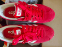 adidas「T頭鞋」VL COURT復(fù)古休閑板鞋德訓(xùn)鞋男女阿迪達斯輕運動 淺猩紅/暖香草色/黃色   39 曬單實拍圖
