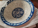 中式青花瓷創(chuàng  )意菜盤(pán)家用陶瓷盤(pán)子7英寸餐盤(pán)+小號味碟餐具組合 青花瓷-7英寸圓盤(pán)2個(gè)+小味碟2個(gè) 曬單實(shí)拍圖