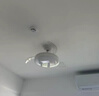 美的（Midea）風(fēng)扇燈一體餐廳吸頂吊扇燈熟睡風(fēng)led臥室三防白光護眼36寸包安裝 曬單實(shí)拍圖