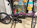 大行（DAHON）折疊自行車(chē)20英寸18速男女式公路折疊車(chē)KAC083 紫色 曬單實(shí)拍圖