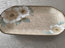 FANCYCHIC山茶花直徑30厘米蒸魚(yú)盤(pán)子長(cháng)形魚(yú)盤(pán)家用耐高溫盤(pán)子廚房陶瓷 山茶花 魚(yú)盤(pán)(1只裝) 30cm 直徑30厘米 曬單實(shí)拍圖