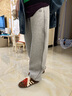 蕉內【劉浩存同款】非常褲505Regular女士空氣棉闊腿衛褲運動(dòng)休閑女褲 曬單實(shí)拍圖