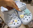 卡駱馳（CROCS）檀健次同款經(jīng)典洞洞鞋時(shí)尚百搭男鞋女鞋|10001 冰藍色-4WK 36 /37(220mm) 曬單實(shí)拍圖
