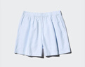 優(yōu)衣庫女裝棉質(zhì)松緊短褲/條紋休閑居家可外穿473762 61 水藍色 XL /165/78A 曬單實(shí)拍圖
