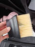 LZJV汽車(chē)內飾清洗毛刷工具出風(fēng)口空調清潔刷車(chē)內洗車(chē)用軟刷子縫隙除塵 6倍清潔力【超細長(cháng)刷+纖維軟刷】 曬單實(shí)拍圖