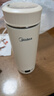 美的（Midea）便攜式電熱水杯 電熱水壺 保溫燒水杯 350ml迷你便攜式旅行出差 智能恒溫加熱杯 316L不銹鋼無(wú)異味 0.35L 【精準控溫】MK-DB35X22 曬單實(shí)拍圖