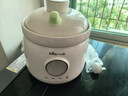 小熊（Bear）嬰兒輔食鍋 電燉鍋陶瓷 燉煮米油分月齡直燉微壓輔食料理機燉盅1L 曬單實(shí)拍圖