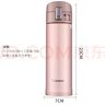 象?。╖O JIRUSHI）保溫杯不銹鋼304真空保溫彈蓋杯家用辦公男女茶水杯KZ NM香檳色 360ml 360ml 曬單實(shí)拍圖