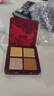 白日夢(mèng)醒家四色眼影盤(pán)修容日常妝容啞光珠光新手入門(mén)細膩不飛粉E03-焦糖可可 曬單實(shí)拍圖