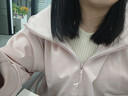 優(yōu)衣庫女裝防風(fēng)拉鏈連帽外套/內里搖粒絨戶(hù)外防水472150 11 粉紅色 L /160/88A 曬單實(shí)拍圖