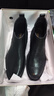 森達切爾西靴男冬季牛皮潮流休閑短皮靴QJ051DD5 黑色 39 曬單實(shí)拍圖