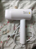 米家小米電吹風(fēng)機 負離子便攜可折疊大風(fēng)力速干H101家用宿舍學(xué)生風(fēng)筒 出行必備生日禮物推薦 白色  曬單實(shí)拍圖