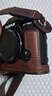 斯莫格 Smallrig 4710 適用富士X-T50微單相機皮套復古文藝攝影像旅游拍攝底座半包皮殼肩帶保護套 曬單實(shí)拍圖