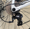 BROSS自行車(chē)長(cháng)途耐力型公路車(chē)Vagabond A0 鋁架碳叉2*9速油壓碟剎 VA0白色 18速 L 曬單實(shí)拍圖