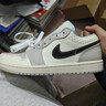 耐克（NIKE）Jordan官方耐克喬丹AJ1板鞋女運動(dòng)鞋冬季新款復古低幫緩震HQ3440 101沙堆白/黑/棉布白/冰川藍/椰奶色 42 曬單實(shí)拍圖