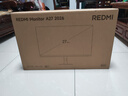 小米（MI）REDMI 27英寸顯示器 144Hz 300nits亮度 專(zhuān)業(yè)級色準低藍光愛(ài)眼電競電腦辦公顯示器屏 A27 2026款 曬單實(shí)拍圖