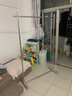JCZS德國品牌不銹鋼晾衣架落地家用臥室掛衣架服裝店移動(dòng)衣服陳列架衣 【巨粗腿】長(cháng)100*高150單桿 大 曬單實(shí)拍圖