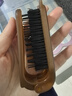 NHGAD豬鬃毛折疊式梳子便攜旅行直發(fā)卷發(fā)兩用梳學(xué)生兒童按摩編發(fā)梳 曬單實(shí)拍圖