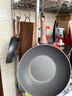 樂(lè )扣樂(lè )扣（LOCK&LOCK）麥飯石色炒鍋不粘鍋煎鍋煎蛋牛排炒菜鍋家用無(wú)油煙電磁爐燃氣通用 30CM【帶硅膠鏟】 曬單實(shí)拍圖