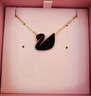 施華洛世奇（SWAROVSKI）【經(jīng)典爆款】SWAN 大號黑天鵝項鏈女送女友生日禮物女 曬單實拍圖